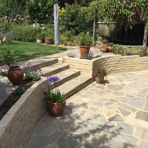 Steps And Wall 2